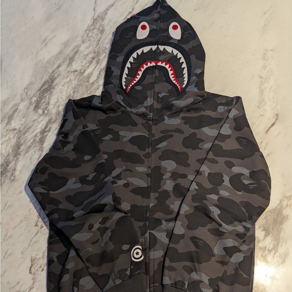 BAPE Shark Camo Hoodie